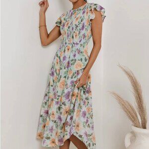 Here Comes The Sun Dress in Mint LG